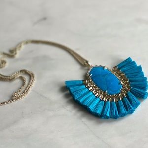 Kendra Scott Blue Betsy Necklace